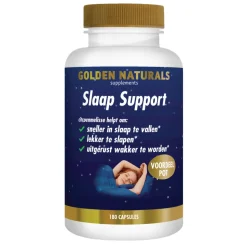 Golden Naturals Slaap Support 180 vegacapsules