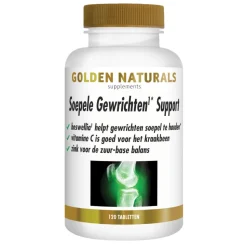 Golden Naturals Soepele Gewrichten Support 120 tabletten