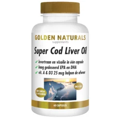 Golden Naturals Super Cod Liver Oil 60 softgels