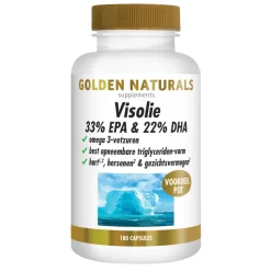 Golden Naturals Visolie 33% EPA & 22% DHA 180 softgels