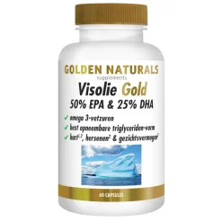 Golden Naturals Visolie Gold 50% EPA & 25% DHA 60 softgels