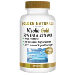 Golden Naturals Visolie Gold 50% EPA & 25% DHA 180 softgels