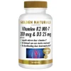 Golden Naturals Vitamine K2 200 mcg & D3 26mcg 180 vegacapsules