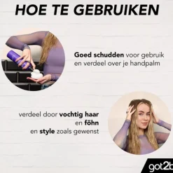 Got2b Volumania 24H Volumizing Mouse 250 ml