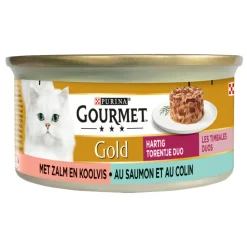 Gourmet Gold Blik Hartig Torentje Zalm 85 gr