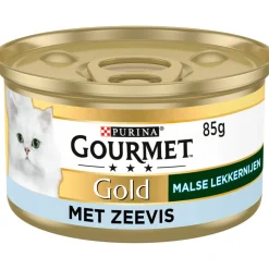 Gourmet Gold Blik Malse Lekkernijen Zeevis 85 gr