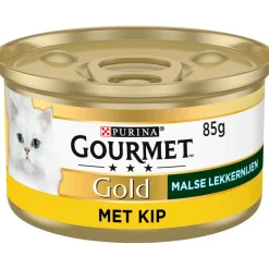 Gourmet Gold Blik Malse Lekkernijen Kip 85 gr