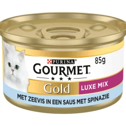 Gourmet Gold Luxe Mix Zeevis - Spinazie 85 gr