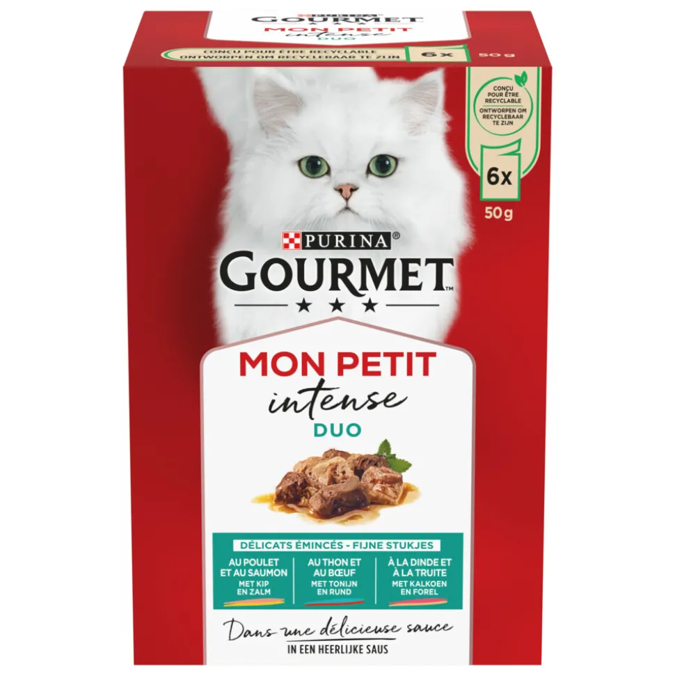Gourmet Mon Petit Vis & Vlees 6 x 50 gr
