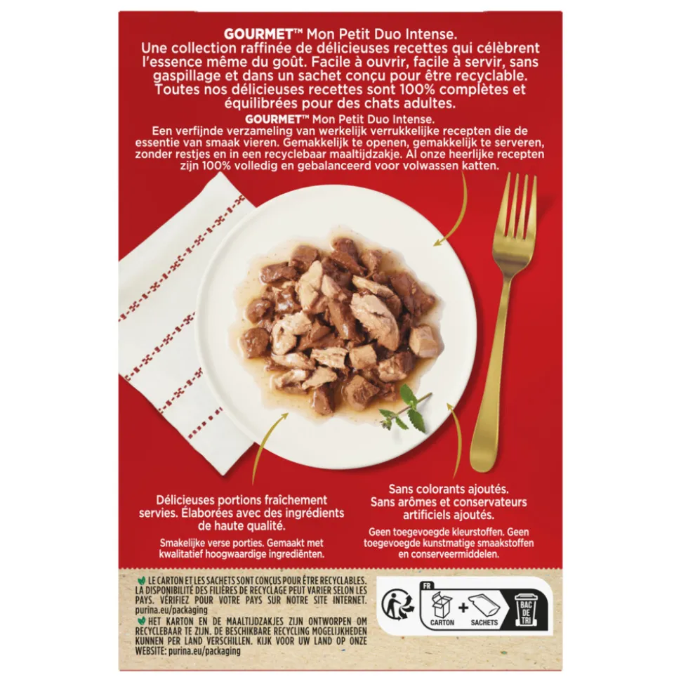 Gourmet Mon Petit Vis & Vlees 6 x 50 gr