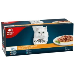 Gourmet Perle Mini Filets in Saus Kalkoen, Eend, Tonijn & Lam 40 x 85 gr