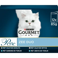 Gourmet Perle Mini Filets Multipack Zee Duo in Saus 12 x 85 gr