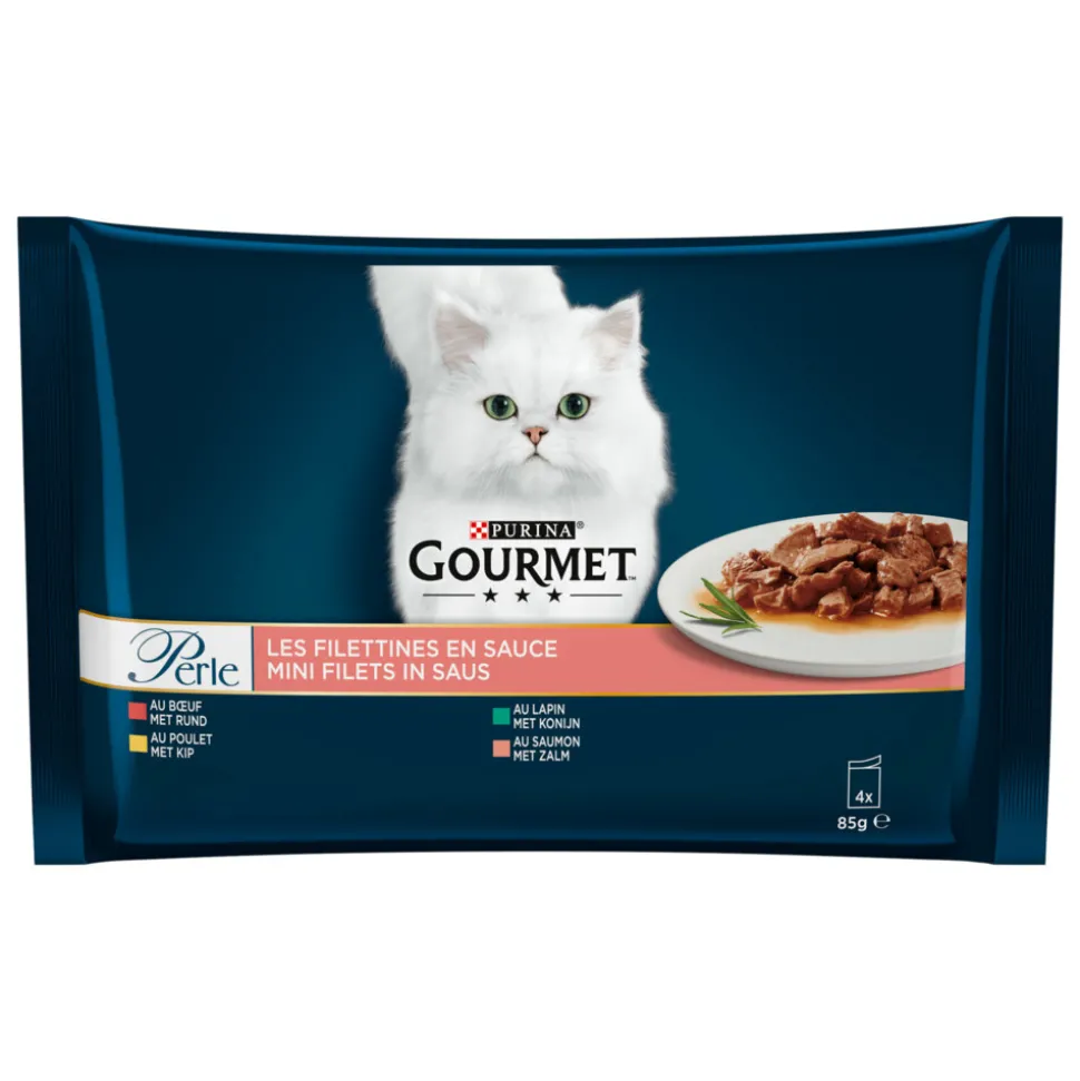 Gourmet Perle Mini Filets in Saus Multipack 4 x 85 gr
