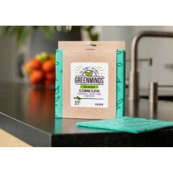Greenminds Schoonmaakdoekjes 38x38 cm 3 stuks