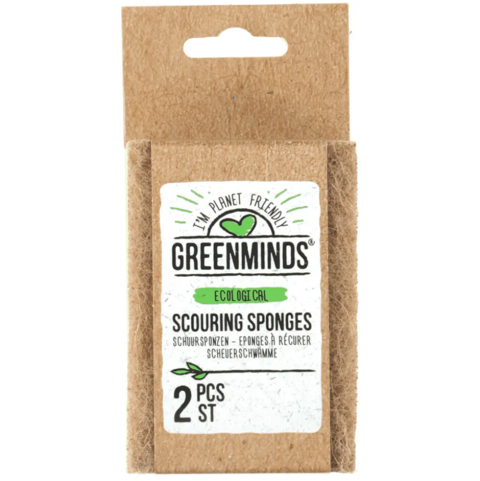 Greenminds Schuursponzen 2 stuks
