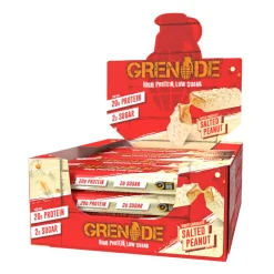 Grenade Protein Bars White Chocolate Salted Peanut 12 x 60 gr