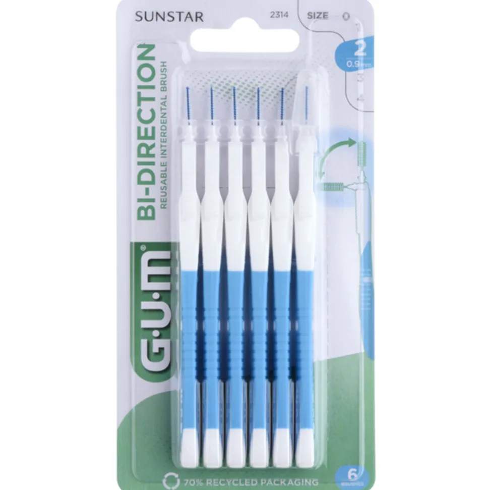 GUM Bi-Directions 0.9 mm 6 stuks