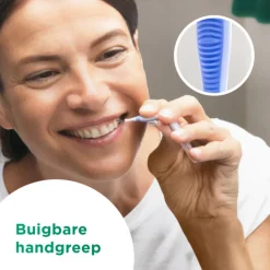 GUM Trav-Ler Ragers Grijs 2.0mm 6 stuks