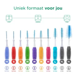 GUM Trav-Ler Ragers Groen 1.1mm 6 stuks