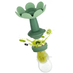 Haakaa Flower Fresh Food Feeder Fruitspeen Pea green