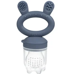 Haakaa Fresh Food Feeder Fruitspeen Steel blue