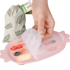 Haakaa Siliconen vorm Bakken & Invriezen Blush