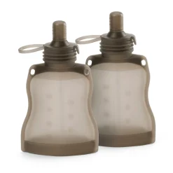 Haakaa Yummy Pouch Knijpzakken Food Grade siliconen 130 ml 2 stuks