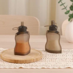 Haakaa Yummy Pouch Knijpzakken Food Grade siliconen 130 ml 2 stuks