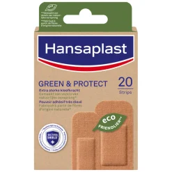 Hansaplast Pleisters Green en Protect 20 stuks