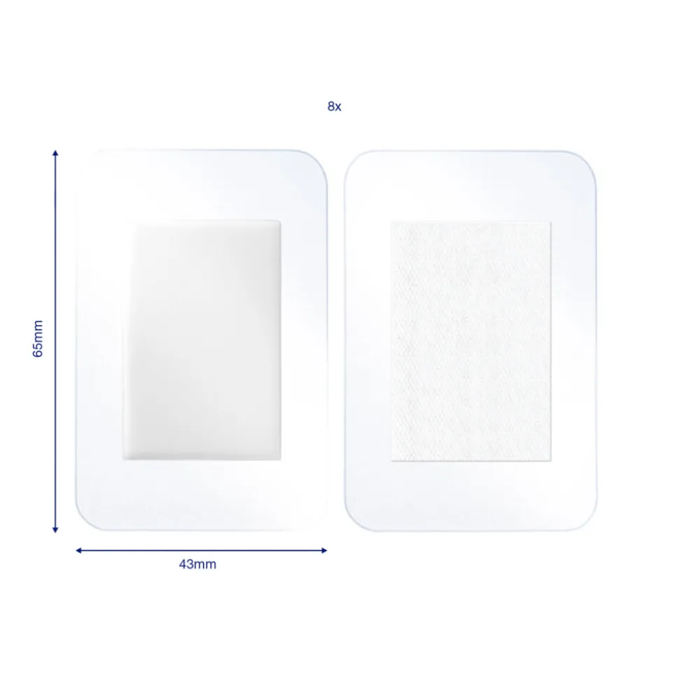 Hansaplast Snelle Wondgenezing Groot 8 stuks