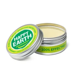Happy Earth 100% Natuurlijke Deodorant Balm Bergamot 45 gr