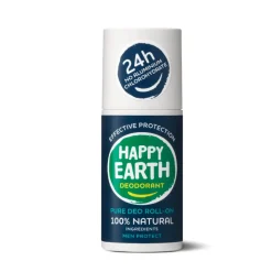 Happy Earth 100% Natuurlijke Deodorant Roller Lemon Sandelwood 75 ml