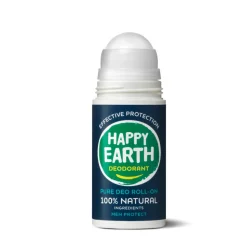 Happy Earth 100% Natuurlijke Deodorant Roller Lemon Sandelwood 75 ml