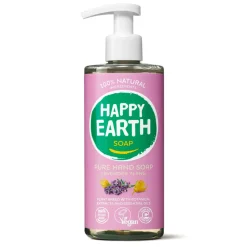 Happy Earth 100% Natuurlijke Handzeep Lavender Ylang 300 ml