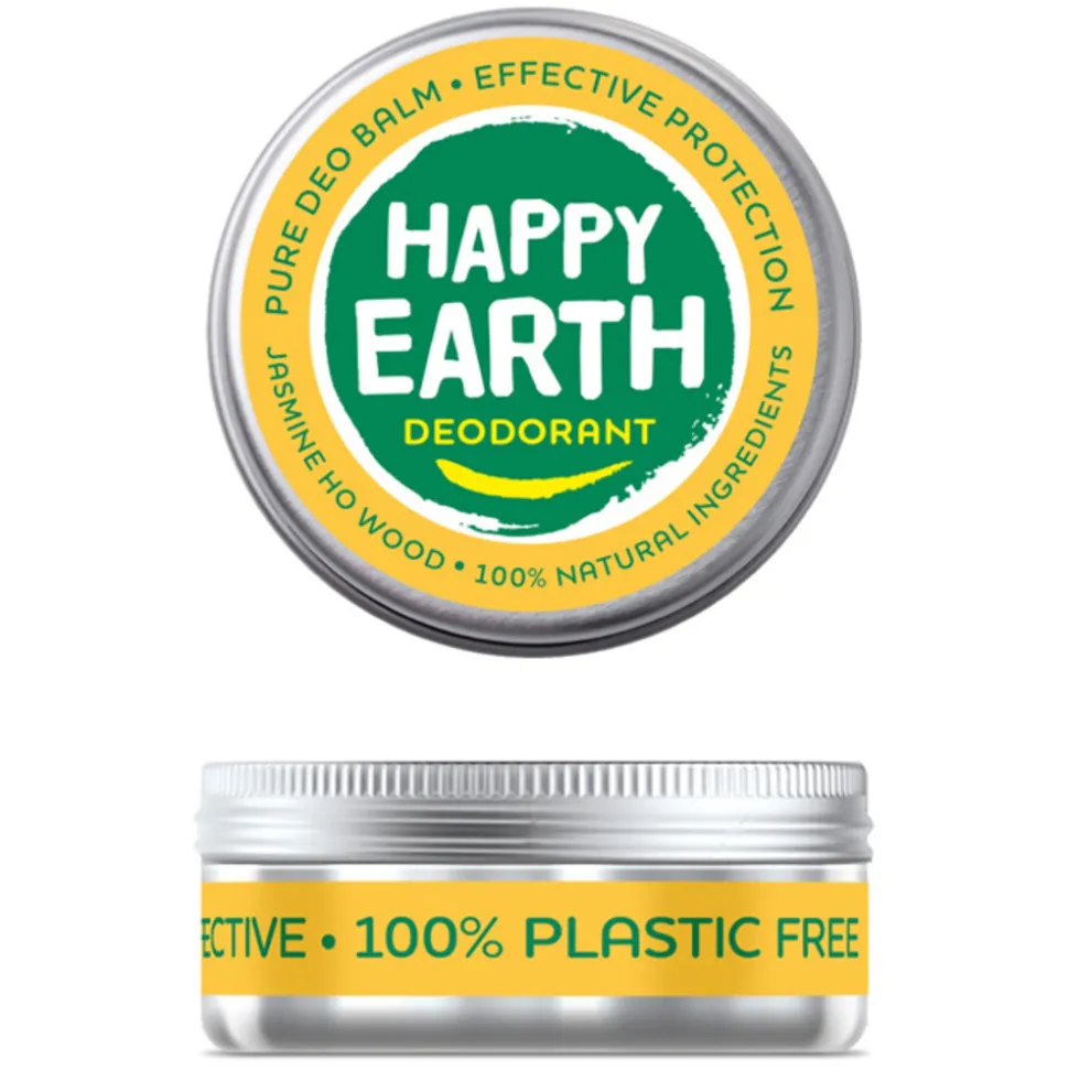 Happy Earth 100% Natuurlijke Deodorant Balm Jasmine Ho Wood 45 gr