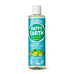 Happy Earth 100% Natuurlijke Douchegel Cedar Lime 300 ml