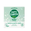 Happy Earth Wash & Bath Bar 100% Natuurlijk Baby & Kids 50 gr