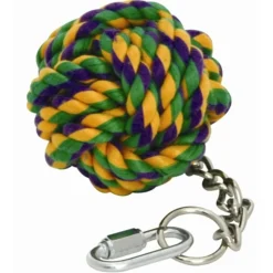 Happy Pet Touwbal Aan Ketting Vogel 6,5 cm