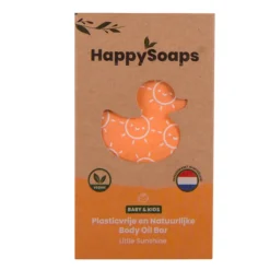HappySoaps Baby & Kids Body Oil Bar Little Sunshine 3x20 gr