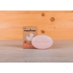 HappySoaps Baby Shampoo en Body Wash Bar Little Sunshine 80 gr