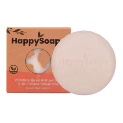 HappySoaps 3-in-1 Travel Wash Bar Sweet Relaxation 40 gr