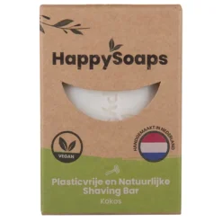 HappySoaps Shaving Bar Kokos 70 gr