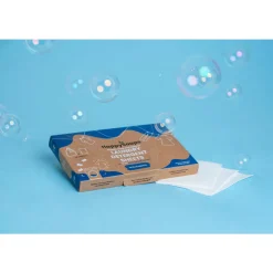 HappySoaps Wasdoekjes Gekleurde en Witte Was 123 gr