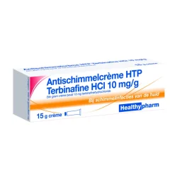 Healthypharm Antischimmelcrème HTP Terbinafine HCl 10 mg/g Crème 15 gr