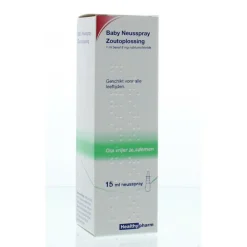 Healthypharm Baby Zoutoplossing 8mg/ml Neusspray 15 ml