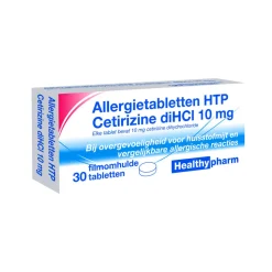 Healthypharm Cetirizine 10 mg 30 tabletten