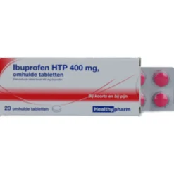 Healthypharm Ibuprofen 400 mg 20 tabletten