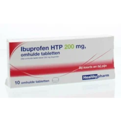 Healthypharm Ibuprofen 200mg 10 tabletten