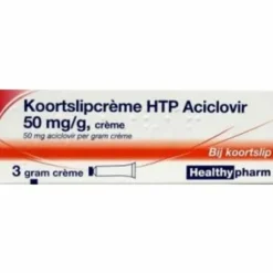 Healthypharm Koortslip Crème Aciclovir 3 gr