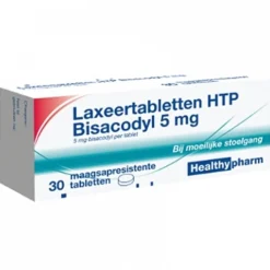 Healthypharm Laxeer Bisacodylum 5mg 30 tabletten